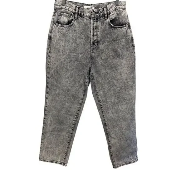 PacSun Jeans Pacsun Womens Acid Wash High Rise Straight Button